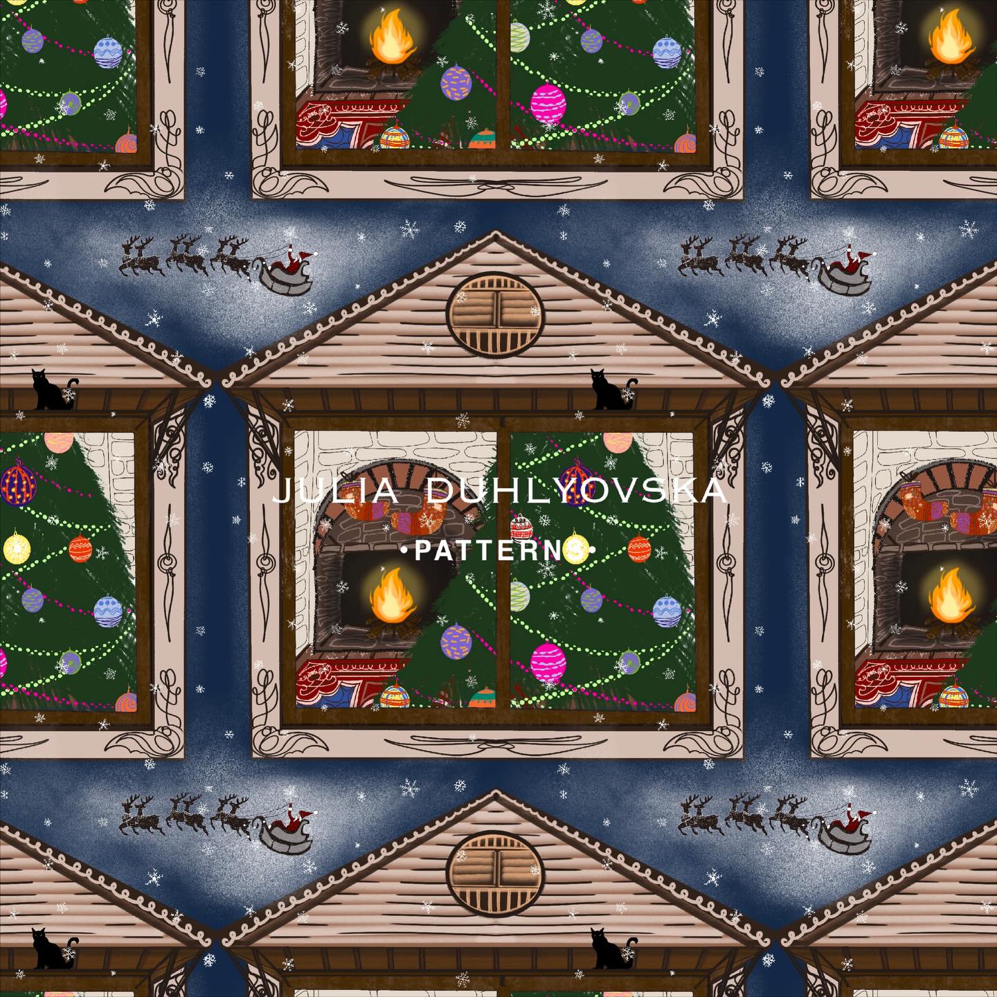 Winter Holiday Magic sample pattern